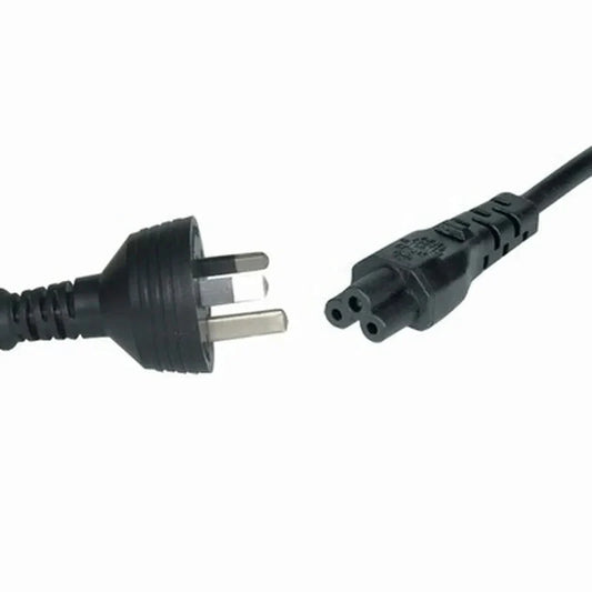 Australian AC Power Cord, 3Pin AU Plug to C5 (Clover Leaf) | 10A | 1.8M