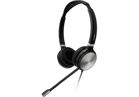 Yealink UH36 DUAL UC | UH36, Dual Headset Wired, USB Type-A, Black/Silver
