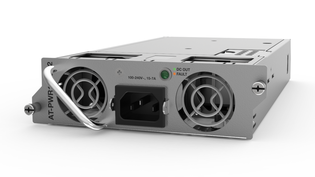 Allied Telesis AT-PWR1200 v2-E41 | 1200W AC Hot-Swap PoE+ Power Supply, x530DP/x930, AU Cord
