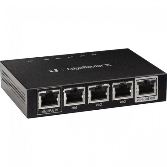 Ubiquiti ER-X-AU | EdgeRouter X 5-Port Gigabit Router, AU Power Adapter