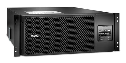 APC SRT6KRMXLI 6kW rackmount UPS with mesh front panel and display