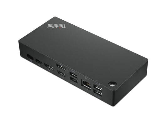 Lenovo 40AY0090AU | ThinkPad Universal USB-C Dock, USB 3.2 Gen 1, Type-C, Black
