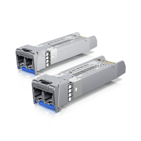 Ubiquiti UACC-OM-SM-10G-D-20 | 10G Fiber Transceiver Module, 10,000 Mbit/s, High-Performance