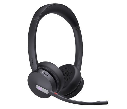 Yealink WH64-D-UC-H | DECT & Bluetooth Hybrid, 3-Mic Noise Cancellation, UC Certified