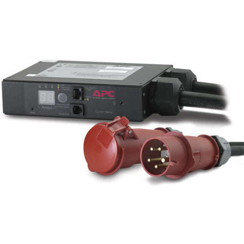 APC AP7175B | NetShelter Metered Rack PDU In-Line Current Meter, 32A, 230V, IEC309-32A 3-PH, 3P+N+G, Power Distribution