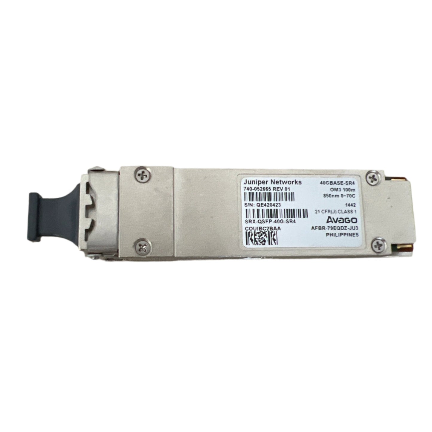 QFX-QSFP-40G-SR4-BCC | Juniper Compatible 40GB Multi-Mode 150m (40GBASE-SR4)