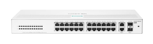 Aruba Instant On Instant On R8R50A | Instant On 1430 26G 2SFP Unmanaged Gigabit Switch
