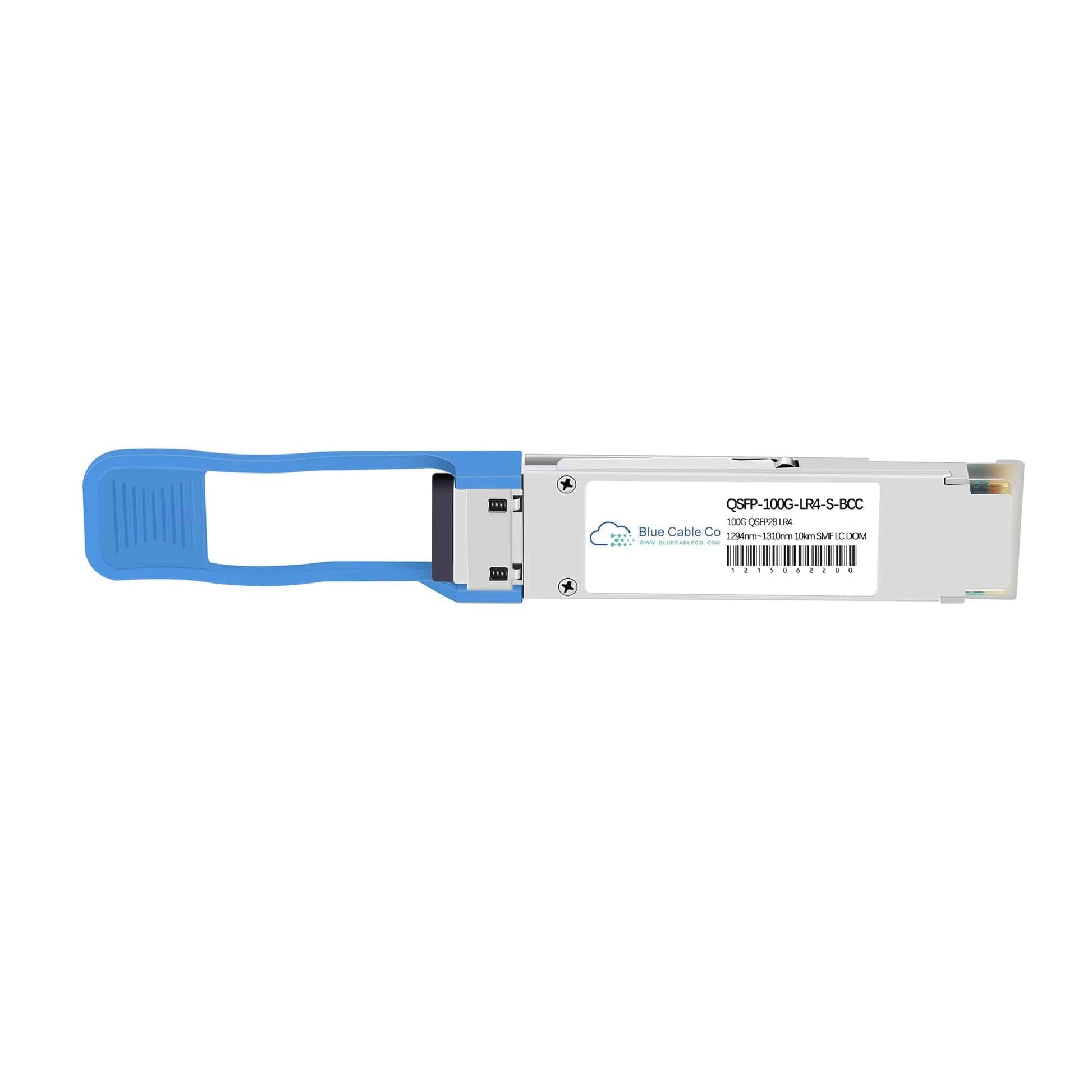 Blue cable co mma1l10-cr-bcc 100gb single-mode qsfp28 10km nvidia mellanox compatible optical transceiver