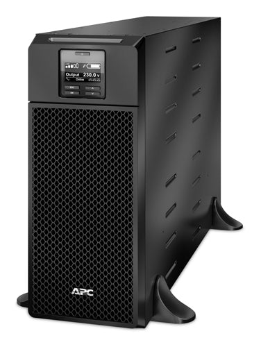 APC SRT6KXLI | Smart-UPS On-Line 6kVA/6kW, 230V, 6x C13+4x C19 IEC Outlets, Network Card+SmartSlot
