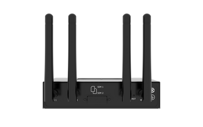 Robustel R2010-A-4L black dual-sim hotspot with 4 antennas