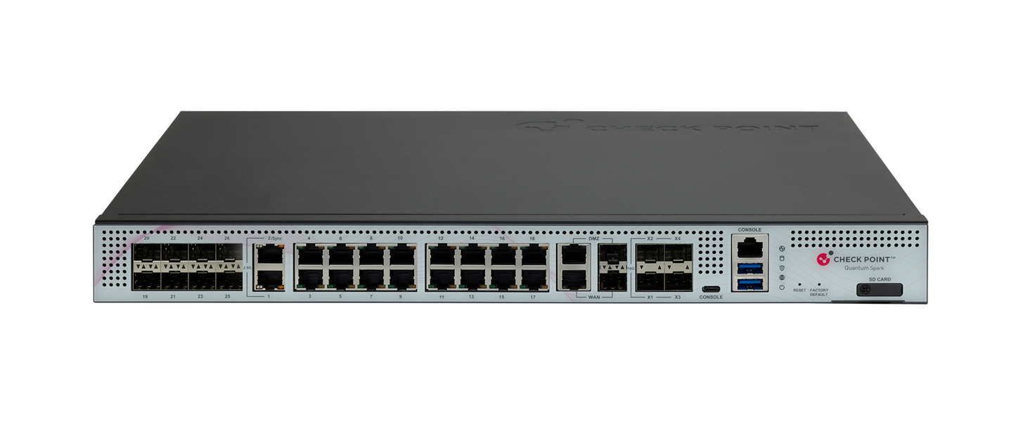Check Point CPAP-MSP-SG2590 | Quantum Spark 2590 Next-Gen Firewall Appliance