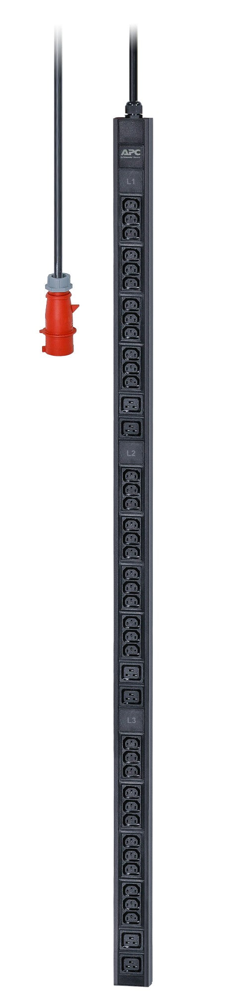 APC EPDU1216B | 11kW 3 Phase 230V Rack PDU, 0U, 16A, 36 C13 & 6 C19 Outlets, IEC60309 3P+N+PE Inlet