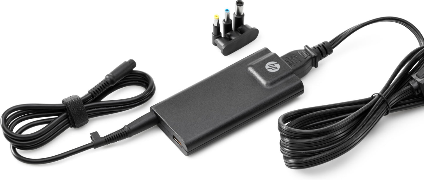 HP H6Y82AA | 65W Slim Laptop AC Adapter, 19.5V 3.33A, Smart Power