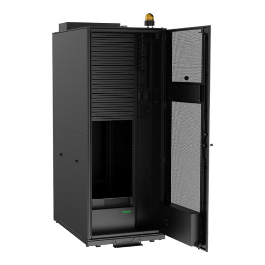 APC MDC43UECSI | EcoStruxure Micro Data Center 43U Rack, 6kVA Easy UPS, Basic PDU, NetBotz, RM Cooling, 230V 50Hz, Unassembled, 2180H x 800W x 1200D mm