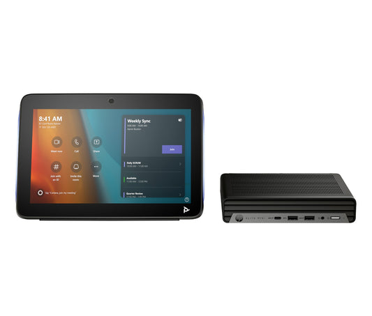 Poly A3LU8AA | Studio Base Kit G9 Plus for Microsoft Teams, HP Mini IP PC w/TC10