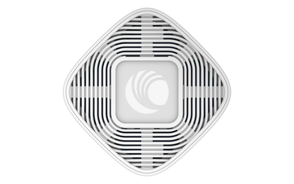 White Cambium Networks RV22 Wi-Fi 6 router with diamond air vents