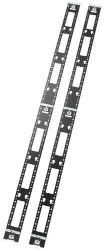 APC AR7502 | NetShelter Cable Management, Vertical Cable Manager for 42U, Set of 2, 117 x 1930 x 130 mm