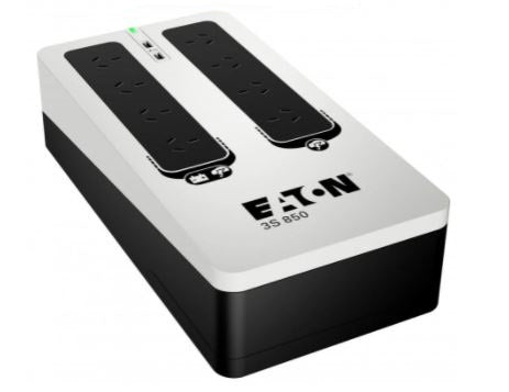 Eaton 3S850AU | 850VA Standby UPS, 510W, 8 Outlets, Compact Design