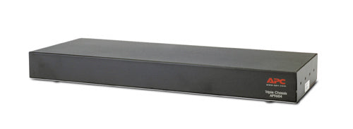 APC AP9604BLK | SmartSlot Triple Chassis Black for UPS Management, Supports Multiple Management Cards, Durable Design