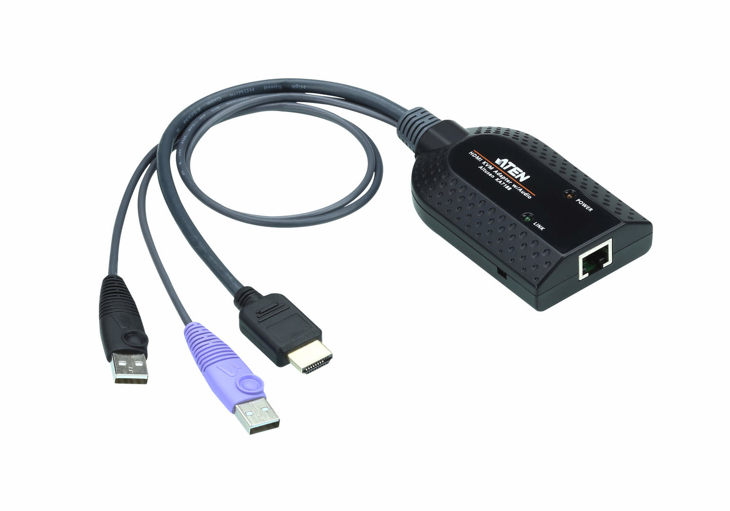 ATEN KA7188-AX | KA7188 HDMI/USB KVM Adapter, Audio + Smart Card, Virtual Media