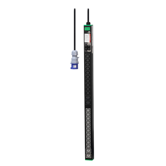 APC SEP6127G | EasyPDU Basic 0U Vertical Rack PDU, 32A, 1-Phase, 7.4kW, 20×C13 & 4×C19