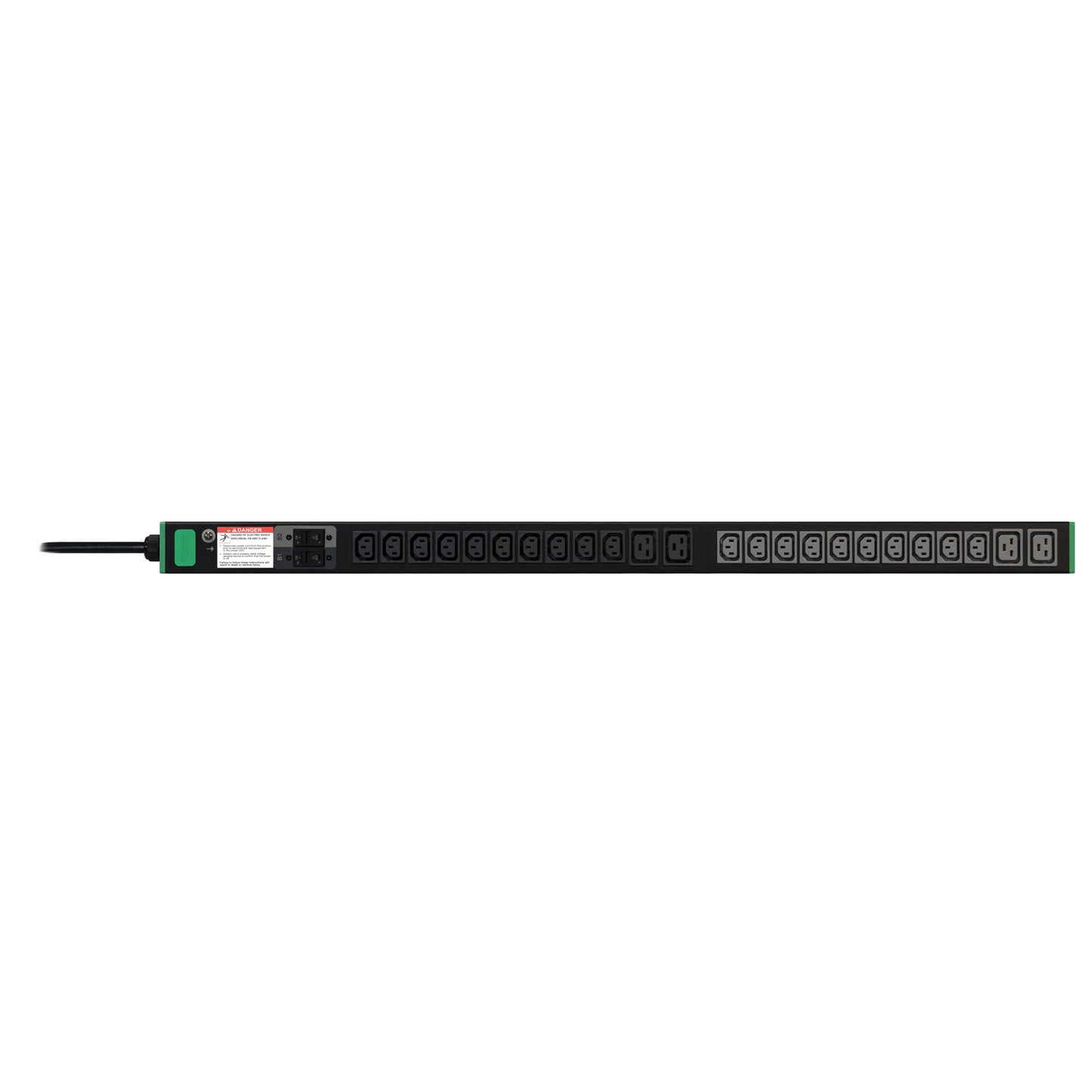 APC SEP6127G | EasyPDU Basic 0U Vertical Rack PDU, 32A, 1-Phase, 7.4kW, 20×C13 & 4×C19