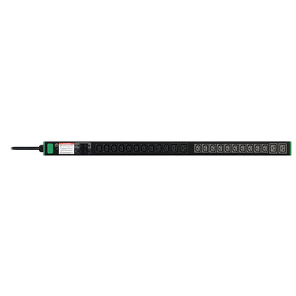 APC SEP6127G | EasyPDU Basic 0U Vertical Rack PDU, 32A, 1-Phase, 7.4kW, 20×C13 & 4×C19