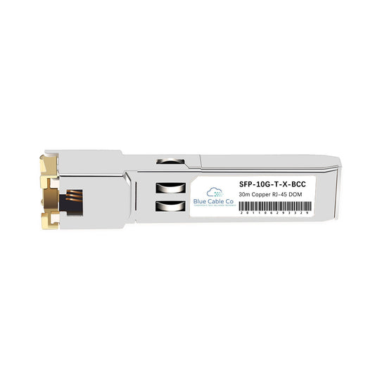 SFP-10G-T-X-BCC | Cisco Compatible 10GB Ethernet RJ45 30m (10GBASE-T)