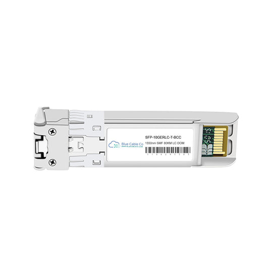 Moxa SFP-10GERLC-T | 10GBase-ER SFP+ Module, 1-Port, LC Connector, 40 km Range, -40 to 85°C, 10 Gigabit Ethernet, SFP-10G Series