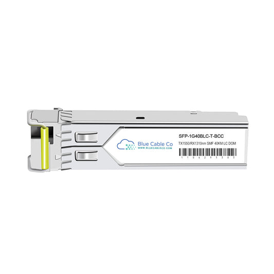 SFP-1G40BLC-T-BCC | Moxa Compatible 1GB Single-Mode 40km (1000BASE-BX40-D) Industrial