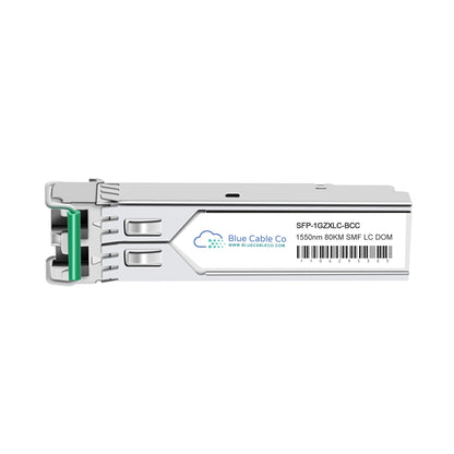 Moxa SFP-1GZXLC | 1-Port 1000BaseZX Gigabit Ethernet SFP Module, LC Connector, 80 km Range, 0-60°C Operating Temp