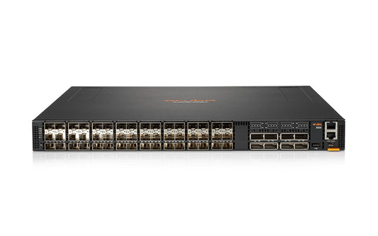 Aruba JL625A#ABG | 48x 25G SFP28, 8x 100G QSFP28, L3 Managed, 1U, Dual PSU