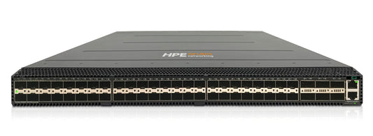 Aruba R8P13A | CX 10000-48Y6C 48 x 25GbE SFP28 Ports, 6 x 100GbE QSFP28 Uplinks, 2 PSU, 6 Fans, 1U Switch