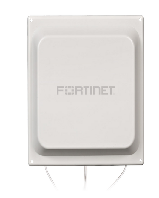 White Fortinet FANT-04ACAX-0505-D Wi-Fi directional sector antenna