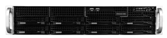 Fortinet FAZ-1000E-USG FortiAnalyzer-1000E black server rack with drive bays