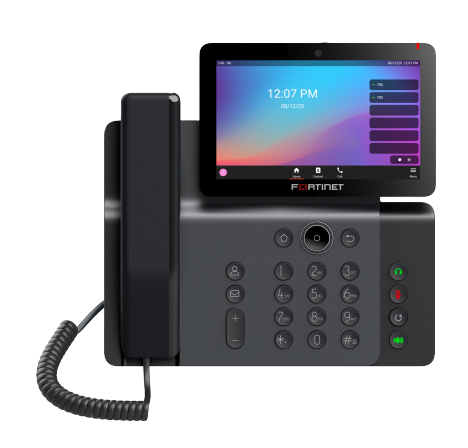 Fortinet FON-780B FortiFone-780B IP phone with 7-inch touchscreen and keypad