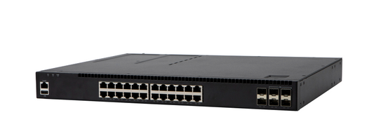 Fortinet FortiSwitch-AX2340S 24-port PoE Ethernet switch with SFP slots