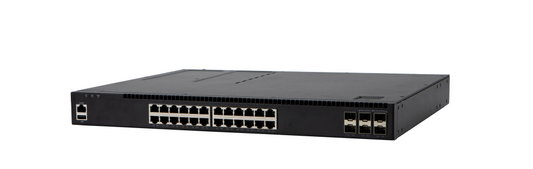 Fortinet FS-AX2630S-24P4XW black layer 2 switch with PoE+ ports and SFP