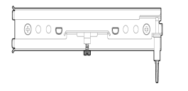 Aruba S0J39A AP-MNT-MP10-AP mount kit sleek silver hinge mechanism