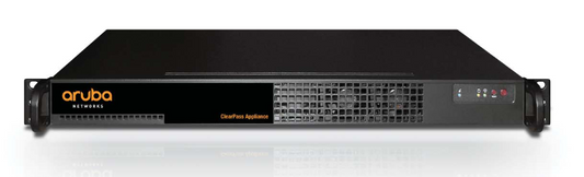 Aruba JW770A ClearPass 500 HW V2 black rack appliance with orange branding