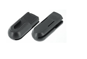 Spectralink 2215-36829-001 8400 Series belt clip with black textured grip fasteners