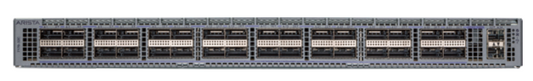 Arista DCS-7170-32C-F 32x100GbE QSFP switch gray front view