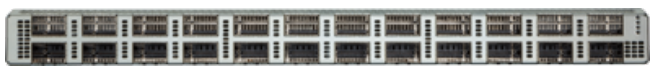 Arista DCS-7280PR3-24 gray metal server rack with 24x400GbE OSFP slots