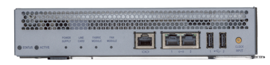 Arista DCS-7300-SUP2-D supervisor module rear with ethernet ports and USB