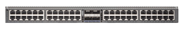 Arista DCS-7300X3-48TC4-LC linecard with Cisco gray metal switch ports