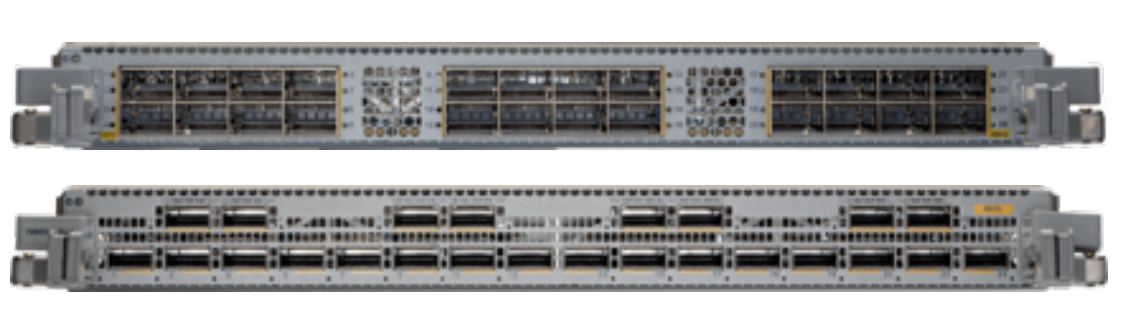 Arista DCS-7500R3-24P-LC 24-port 400GbE gray metal server rack line card