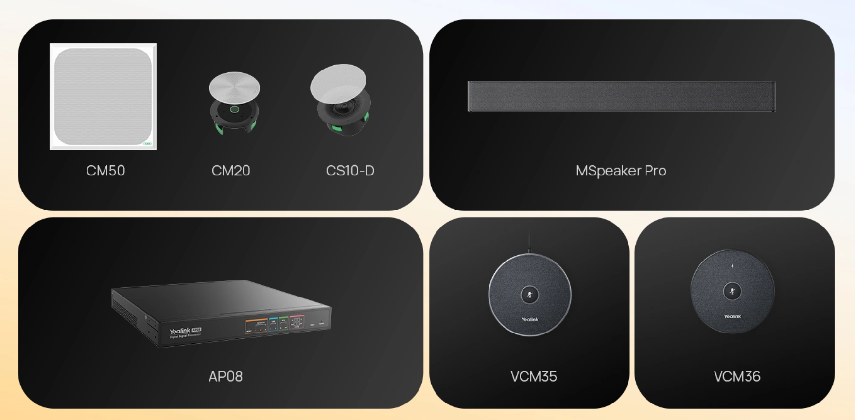 Yealink ZVCS98-C5U-000 ap08 black network switch with Vedelink logo