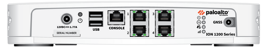 White Palo Alto Networks ION 1200 S security appliance rear view