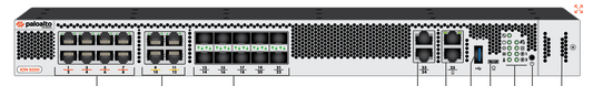 Palo Alto PAN-ION-9200 ION 9200 black network switch with ports