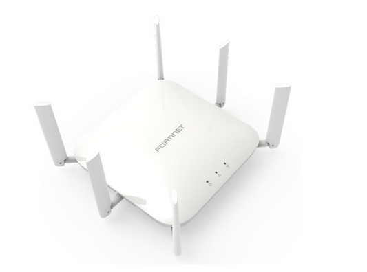 Fortinet FAP-243K-H | Wi-Fi 7 Tri-Band Indoor AP, 4 Radios, 2x2 MU-MIMO, 10G PoE